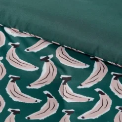 Microfiber Reversible Banana Print Comforter Dark Green - Room Essentials™ -Room Essentials Shop GUEST 032c1765 724a 4001 8e39 08421e300917