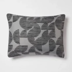 5pc King Geo Reversible Decorative Comforter Set With Throw Black/Gray - Room Essentials™ 14 5pc King Geo Reversible Decorative Comforter Set With Throw Black/Gray - Room Essentials™ -Room Essentials Shop GUEST 12ae2f60 843c 4f9c af39 d4a54c795ed2