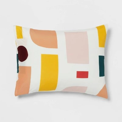 Savor Microfiber Reversible Comforter & Sheets Set Pink/Off White/Green - Room Essentials™ 4 Savor Microfiber Reversible Comforter & Sheets Set Pink/Off White/Green - Room Essentials™ - Image 4