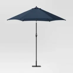 9'x9' Patio Market Umbrella - Black Pole - Room Essentials™ -Room Essentials Shop GUEST 498b3bad 347f 4fbb b3a6 9c91b8015872