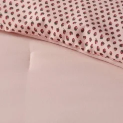 Strawberry Print Reversible Microfiber Comforter & Sheet Set Light Pink - Room Essentials™ -Room Essentials Shop GUEST 4e74d154 21bb 40b4 98b1 5d39e9667e41