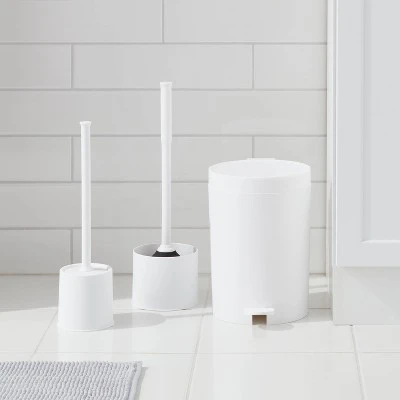 Step Wastebasket White - Room Essentials™ 1 Step Wastebasket White - Room Essentials™