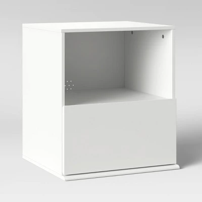 1 Drawer Modular Nightstand White - Room Essentials™ 2 1 Drawer Modular Nightstand White - Room Essentials™ - Image 2