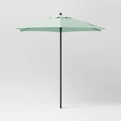 7.5"x7.5" Outdoor Market Umbrella - Room Essentials™ 7 7.5"x7.5" Outdoor Market Umbrella - Room Essentials™ - Image 7