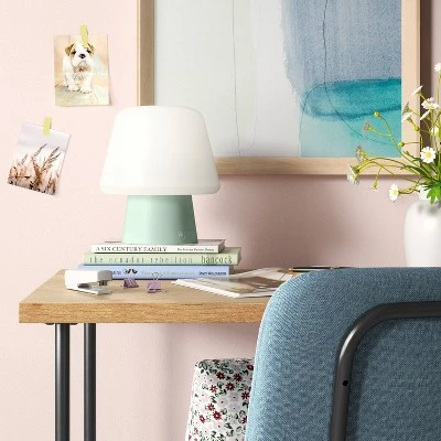 Portable Mushroom Lamp (Includes LED Light Bulb) Green - Room Essentials™ 2 Portable Mushroom Lamp (Includes LED Light Bulb) Green - Room Essentials™ - Image 2