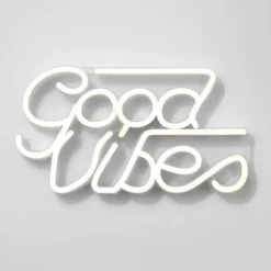 Neon Wall Sign White - Room Essentials™