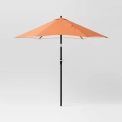 9'x9' Patio Market Umbrella - Black Pole - Room Essentials™ -Room Essentials Shop GUEST a0569bfd e9d1 4b1b 82f7 723fa3b0290f