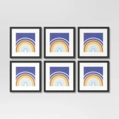 (Set Of 6) 11" X 11" Matted To 8" X 8" Frame Set - Room Essentials™ -Room Essentials Shop GUEST b7d39f93 8658 4b32 b70c faf0c2756d7f
