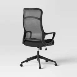 Comfort Office Chair Black - Room Essentials™ -Room Essentials Shop GUEST c573b42e 9465 4009 83b6 13b4a7fd46ba