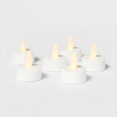 24ct Twist-Flame LED Tealight Candles (White) - Room Essentials™ 2 24ct Twist-Flame LED Tealight Candles (White) - Room Essentials™ - Image 2
